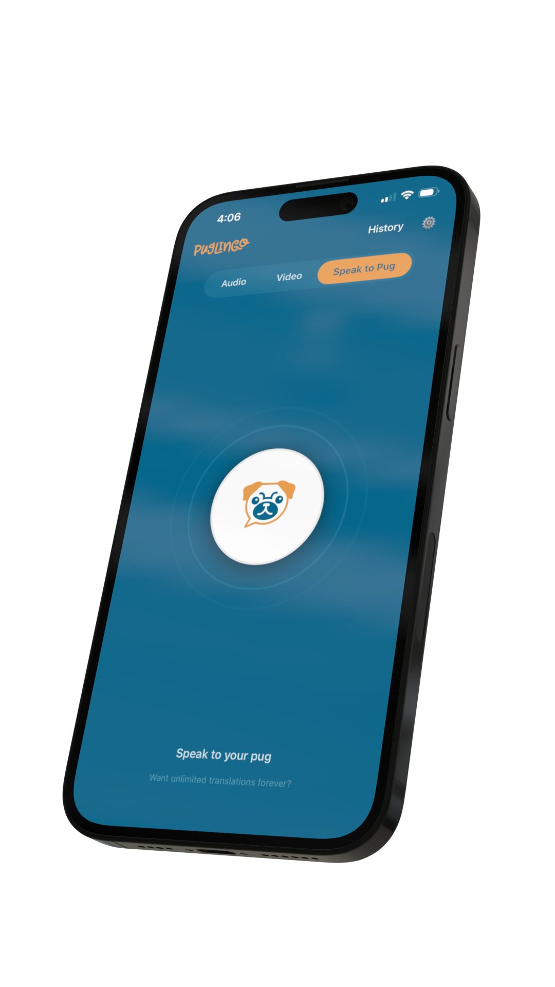Puglingo app screenshot